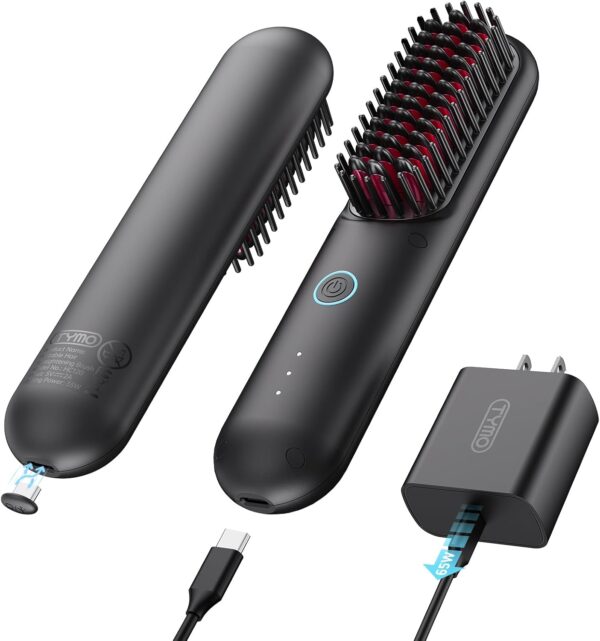 Hair Straightening Brush – Ionic Technology
